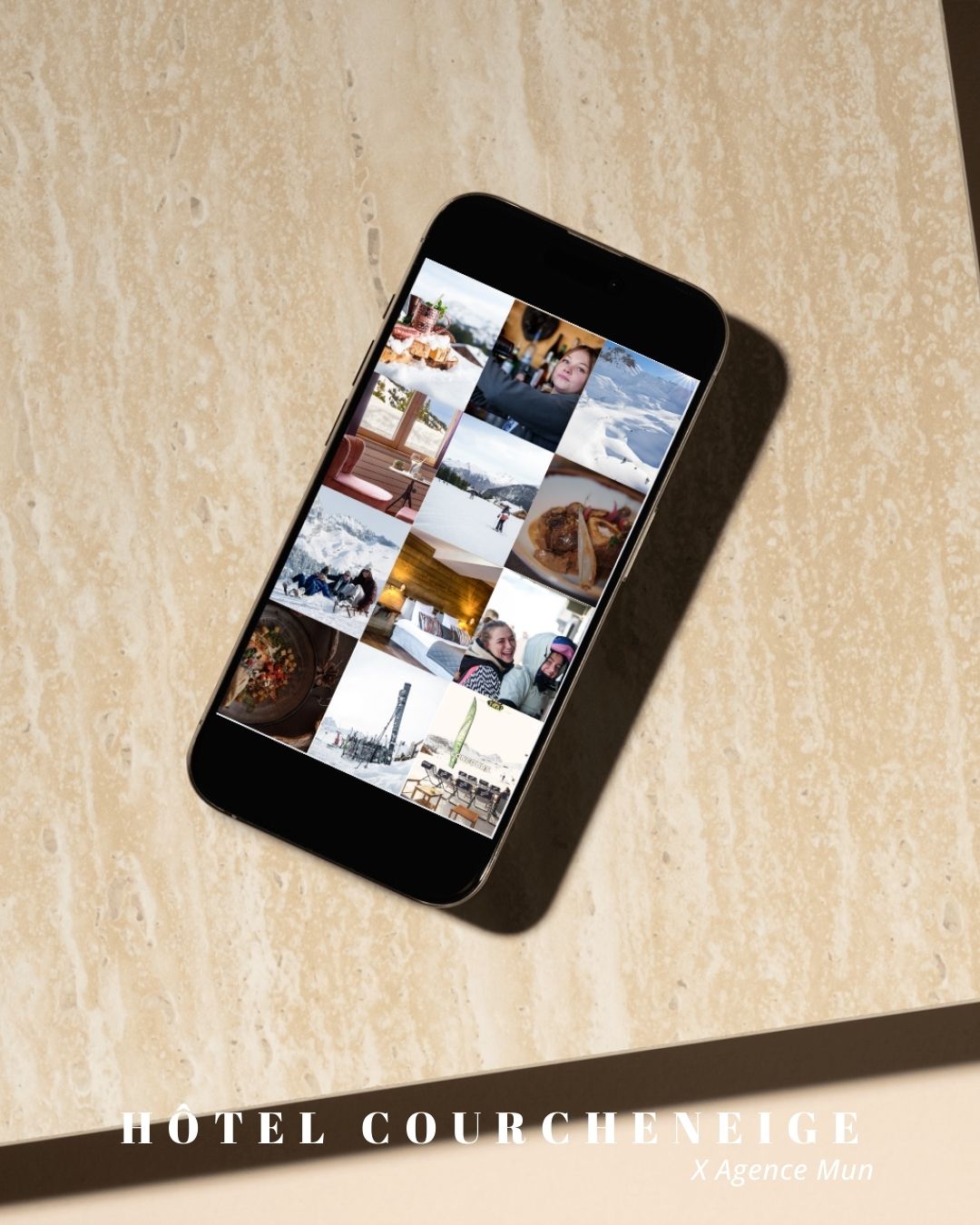 Stratégie Instagram réalisée par notre Agence Marketing Digital Aix-en-Provence - Feed harmonieux et engageant